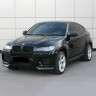 Клыки на передний бампер "GT" для BMW X6 купить недорого с доставкой в Томилино