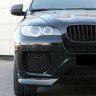 Клыки на передний бампер "GT" для BMW X6 купить недорого с доставкой в Томилино