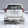 ТСУ /съемный квадрат/ с НЕРЖ накладкой TOYOTA LAND CRUISER Prado 150 2009-/ LC Prado 120 2002-2009/ LEXUS GX 460 2010-2013 купить недорого с доставкой в Томилино