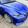 Клыки (накладки) переднего бампера "F-Sport" для Lexus IS III (2013-2016) купить недорого с доставкой в Томилино