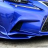 Клыки (накладки) переднего бампера "F-Sport" для Lexus IS III (2013-2016) купить недорого с доставкой в Томилино