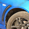 Накладки на крылья (жабры) "EVO" для Mitsubishi Lancer X (2007-2016) купить недорого с доставкой в Томилино