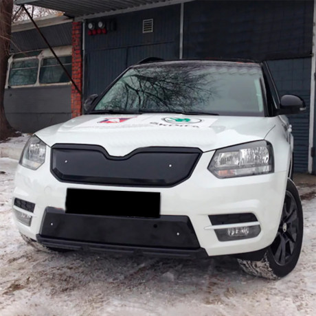 Зимний экран нижний, (под покраску) для Skoda Yeti City (2013-2018) купить недорого с доставкой в Томилино
