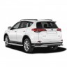 Защита заднего бампера «Уголки» (d51) для Toyota RAV4 рестайлинг, (2015-н.в.)(Окрашенное) купить недорого с доставкой в Томилино