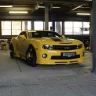 Накладка (юбка) переднего бампера (цельная) для Chevrolet Camaro SS (2009-2012) купить недорого с доставкой в Томилино