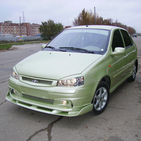 спойлер переднего бампера "камея sport" для b@3 1117, 1118, 1119 l@da K@LIN@ купить недорого с доставкой в Томилино