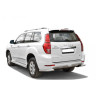 Защита заднего бампера «Уголки» (d63.5) Haval H9(Нерж. Сталь) купить недорого с доставкой в Томилино