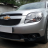 Защита радиатора "Standart" Chevrolet Orlando (2009-2015) верх, чёрная купить недорого с доставкой в Томилино
