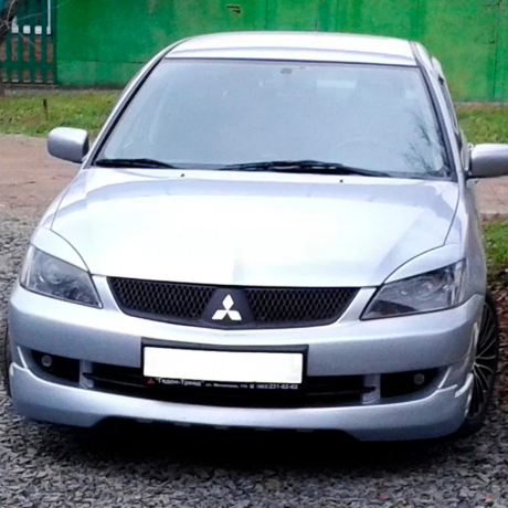 Накладка переднего бампера "EGR" для Mitsubishi Lancer 9 (2005-2010) рестайлинг купить недорого с доставкой в Томилино