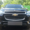 Защита радиатора "Standart" Chevrolet Trailblazer (2012-2015) чёрная купить недорого с доставкой в Томилино