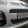 Защита радиатора "Standart" Citroen C3 Picasso (2012-2016) чёрная купить недорого с доставкой в Томилино