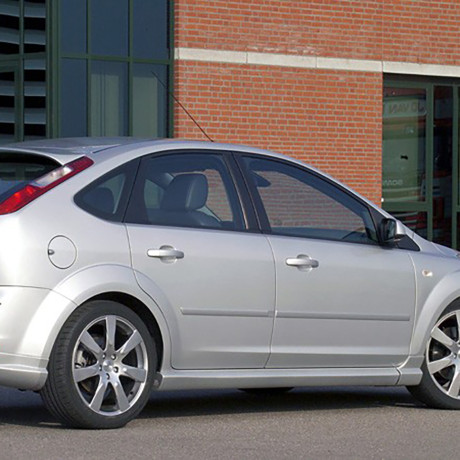 Накладки на пороги "MS" для Ford Focus 2 (2004-2011) купить недорого с доставкой в Томилино