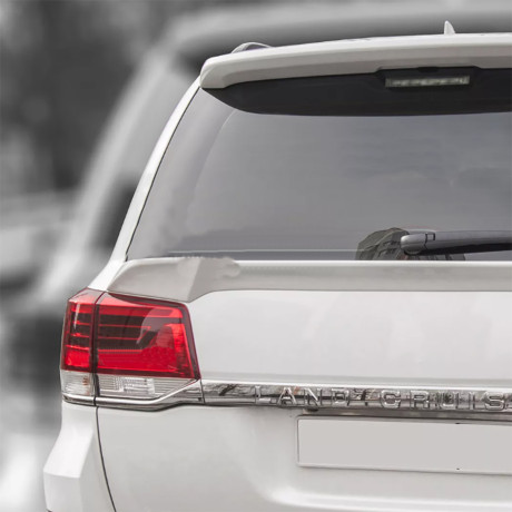 Лип спойлер под стекло вариант №1 для Toyota Land Cruiser 200 (2015-2021) купить недорого с доставкой в Томилино