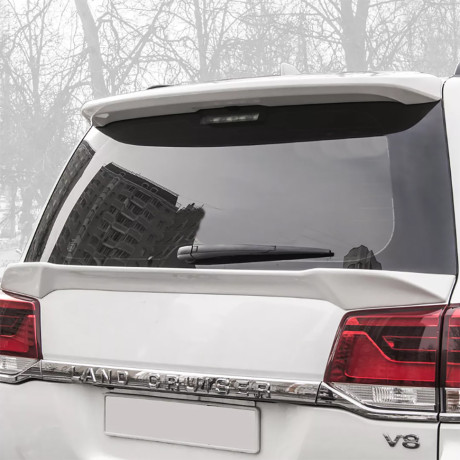 Лип спойлер под стекло вариант №1 для Toyota Land Cruiser 200 (2015-2021) купить недорого с доставкой в Томилино