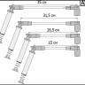 Провода высоковольтные для Ford Fiesta 1.3 (1319060,1319061,1319062,1319063) купить недорого с доставкой в Томилино