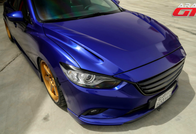 Капот "SkyActivSport" var №1 (с глухими жабрами) для Mazda 6 (2013-н.в.) купить недорого с доставкой в Томилино