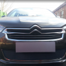 Защита радиатора "Standart" Citroen C4 седан (2013-2016) чёрная купить недорого с доставкой в Томилино