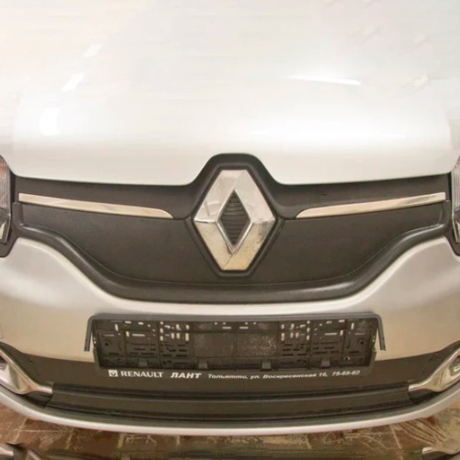 Заглушка в проем переднего бампера на зиму "АртФорм" для Renault Logan (2014-н.в.) купить недорого с доставкой в Томилино