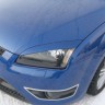 Накладки на фары (реснички) широкие var №2 для Ford Focus 2 (2004-2008) купить недорого с доставкой в Томилино