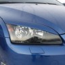Накладки на фары (реснички) широкие var №2 для Ford Focus 2 (2004-2008) купить недорого с доставкой в Томилино