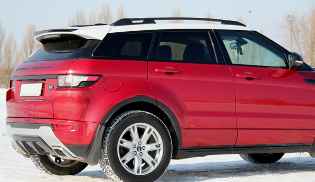 Рейлинги для Land Rover Evoque (2011-2018) Чёрный купить недорого с доставкой в Томилино