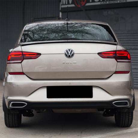 Лип спойлер для Volkswagen Polo Liftback (2020-2023) купить недорого с доставкой в Томилино