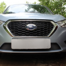 Защита радиатора "Standart" Datsun mi-Do (2015-н.в.) чёрная купить недорого с доставкой в Томилино