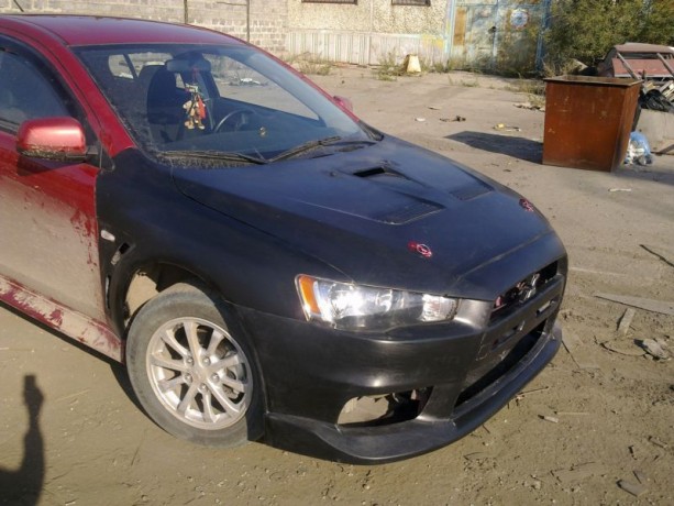 Пластиковые крылья с жабрами EVO Mitsubishi Lancer Evolution X купить недорого с доставкой в Томилино
