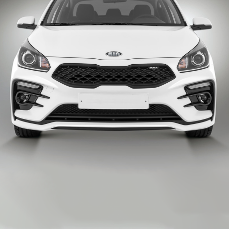 Бампер передний "Kudos Romb" для Kia Rio (2017-2020) купить недорого с доставкой в Томилино