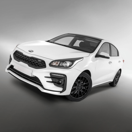 Бампер передний "Kudos Romb" для Kia Rio (2017-2020) купить недорого с доставкой в Томилино