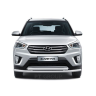 Защита переднего бампера двойная d63/63мм (НПС) HYUNDAI Creta (2016-н.в.) купить недорого с доставкой в Томилино