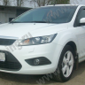Накладки на фары (реснички) широкие var №1 для Ford Focus 2 (2008-2011) купить недорого с доставкой в Томилино