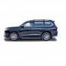 Защита порогов «Труба» для оригинальных порогов (d40) для Lexus LX 450d (20160-н.в.)(Окрашенное) купить недорого с доставкой в Томилино