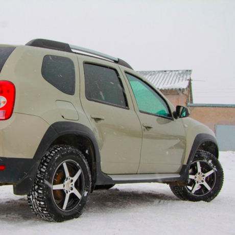 Накладки на колесные арки Renault Duster "АртФорм" (2011-2015 г.в.) купить недорого с доставкой в Томилино