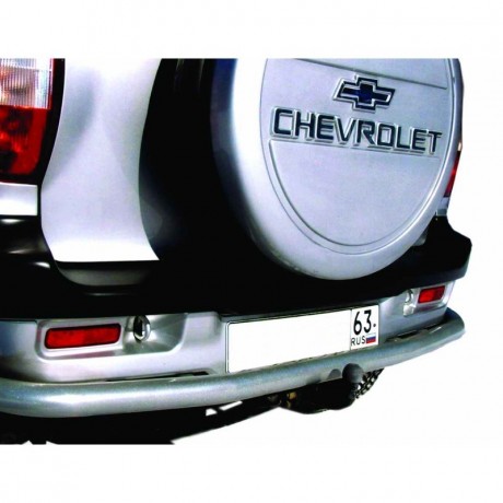 Защита заднего бампера «Коромысло», B@3 2123 "Chevrolet Niv@" купить недорого с доставкой в Томилино