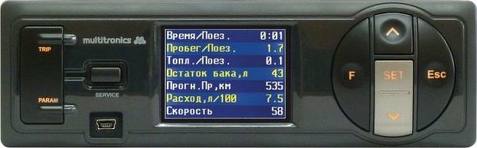 Бортовой компьютер Multitronics CL-550 купить недорого с доставкой в Томилино