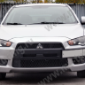 Воздуховоды радиатора в передний бампер (Цельные) var №2 для Mitsubishi Lancer X (2007-2010) купить недорого с доставкой в Томилино
