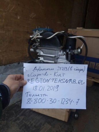 Двигатель B@3-21213 (блок в сборе, агрегат, двигатель в сборе) купить недорого с доставкой в Томилино