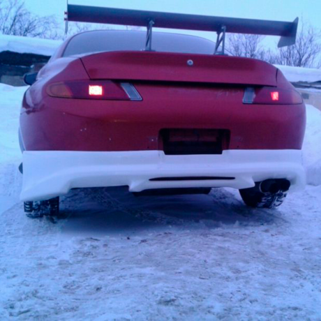 Накладка на задний бампер "Veilsaid"для Mitsubishi FTO купить недорого с доставкой в Томилино