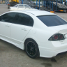 Козырек на заднее стекло для Honda Civic 4D (2006-2012) купить недорого с доставкой в Томилино