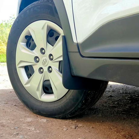Брызговики ПЕРЕДНИЕ увеличенные (2 шт) HYUNDAI Creta 2016-2021 купить недорого с доставкой в Томилино
