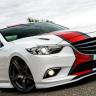 Сплиттер передний под стандартный бампер для Mazda 6 (2013-н.в.) купить недорого с доставкой в Томилино