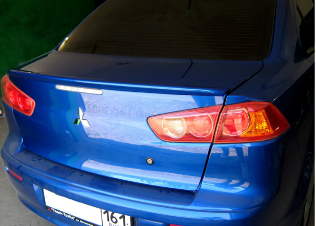 Лип-Спойлер "Элегант" для Mitsubishi Lancer X (2007-2016) купить недорого с доставкой в Томилино