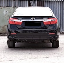Диффузор заднего бампера var №1 (под окраску) для Toyota Camry XV50 (2012-2014) купить недорого с доставкой в Томилино