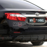 Диффузор заднего бампера var №1 (под окраску) для Toyota Camry XV50 (2012-2014) купить недорого с доставкой в Томилино