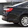 Диффузор заднего бампера var №2 (текстурный пластик) для Toyota Camry XV50 (2012-2014) купить недорого с доставкой в Томилино