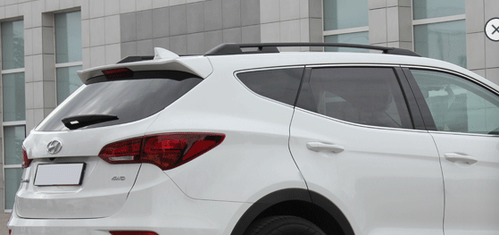 Рейлинги для Hyundai Santa Fe (2012-2018) Чёрный купить недорого с доставкой в Томилино