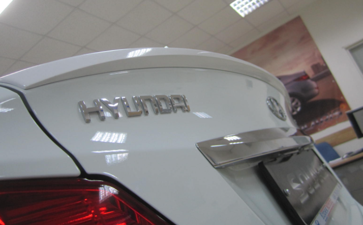 Лип-спойлер для Hyundai Solaris (2010-2016) купить недорого с доставкой в Томилино
