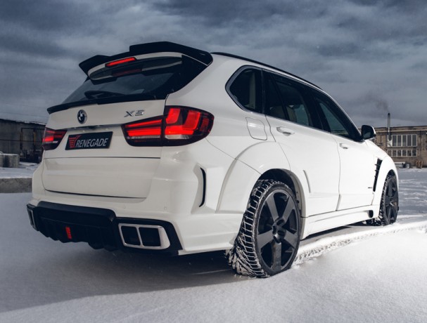Бампер задний с диффузором "Renegade" для BMW X5 (F15) купить недорого с доставкой в Томилино