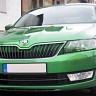 Спойлер переднего бампера (под покраску) для Skoda Rapid (2012-н.в.) купить недорого с доставкой в Томилино